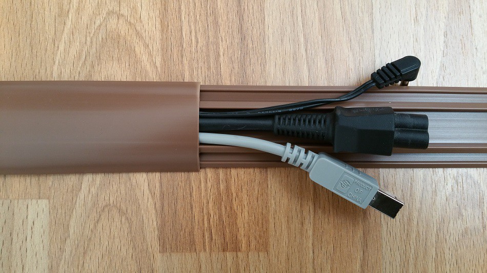 Fussboden Kabelkanal 1m selbstklebend 40mm breit Farbe bitte wählen | eBay