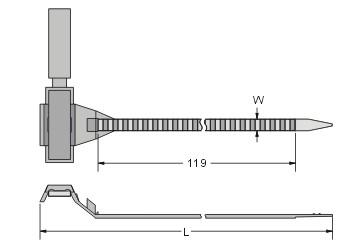 Markier Kabelbinder